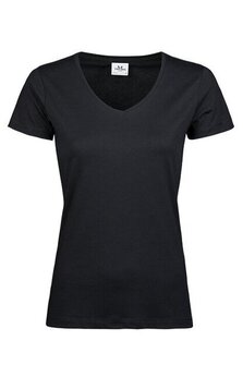 Naisten V-aukkoinen Luxury Tee