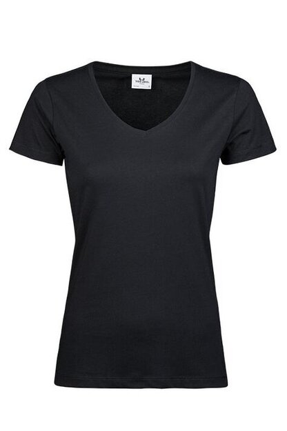Naisten V-aukkoinen Luxury Tee